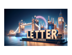 Light Up Letter Hire London logo