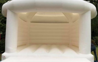 Large White bouncy castle