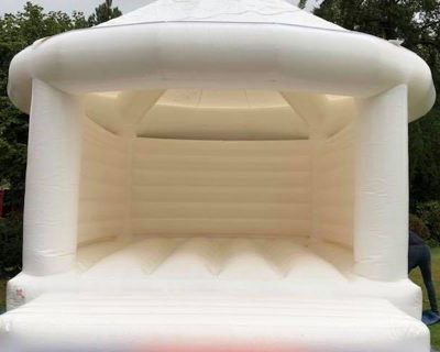Large White bouncy castle