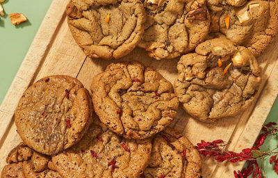 Homemade Barberry and Apple Cookies