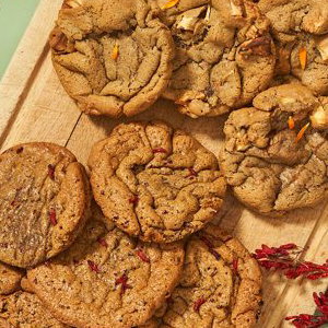 Homemade Barberry and Apple Cookies