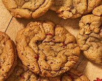 Homemade Barberry and Apple Cookies