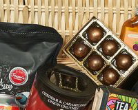 Luxury Hampers with produce from Sheffield and Derbyshire
