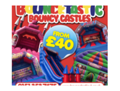 Bouncetastic Bouncy Castles Liverpool logo