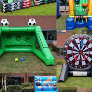 Giant inflatable games package