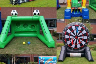 Giant inflatable games package
