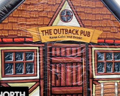 Inflatable pub hire