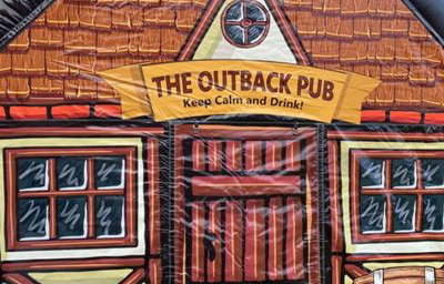 Inflatable pub hire