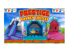 Prestige Bouncy Castles logo