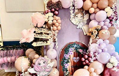 Enchanted forest display