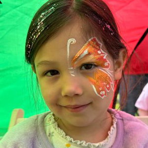 one eye butterfly