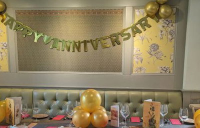 Diamante Golden Anniversary Display