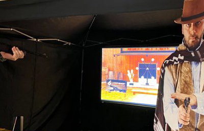 Laser Shooting Gallery