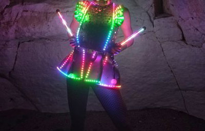 Led light costume