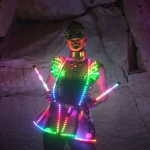 Led light costume
