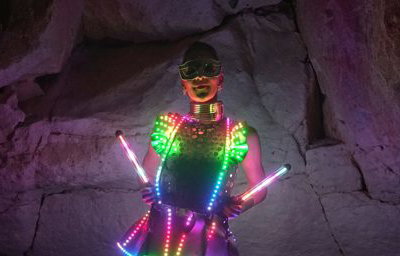 Led light costume