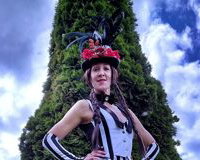 Black tie dinner stilts