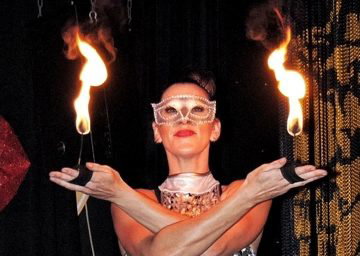 Fire eating