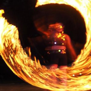 Private fire show 