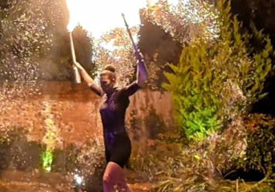Fire Knights Circus, Fire acts or show.