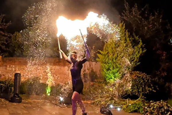 Fire Knights Circus, Fire acts or show.