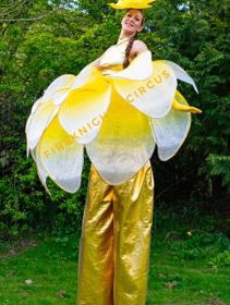 Stilt walker