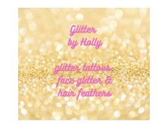 Glitter tattoos by Holly logo