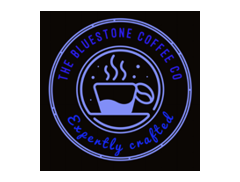 The BlueStone Coffee Co. logo