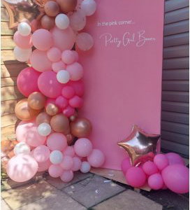 Peronalised Balloon arch