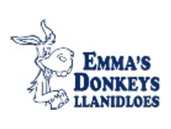 Emma’s donkeys Llanidloes logo