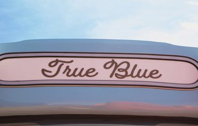 True blue