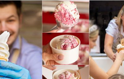 locally sourced gelato and soft serve