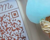 Pretty Parlour ice cream and candy floss lollipop