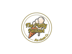 The Pretty Parlour ice cream Company logo