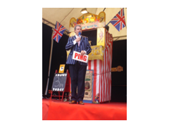 Professor Robanti Punch and Judy Scarborough logo