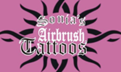 Sonia's Airbrush temporary Tattoos