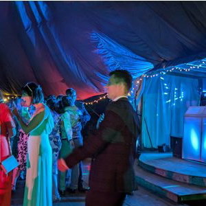 Wedding in the woods, Chipping Norton