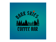 Dark skies coffee logo