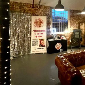 Glitter Studio Set up 