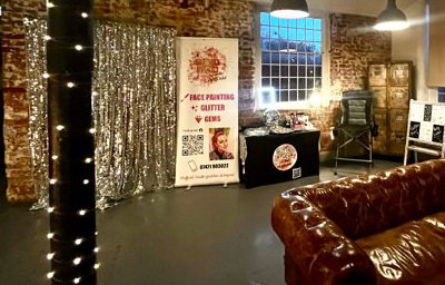 Glitter Studio Set up 