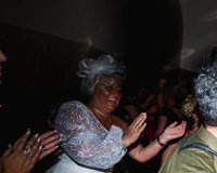 Saxophonist wedding party