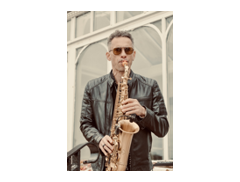 Carlo Saxophonist logo