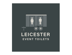 Leicester event toilets logo