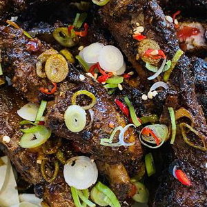 BBQ-Beef Chilli Ribs