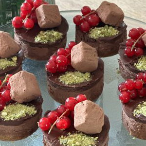 mini mousse cake 
