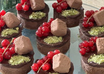 mini mousse cake 