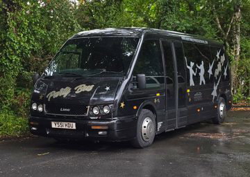 Black 16 party bus