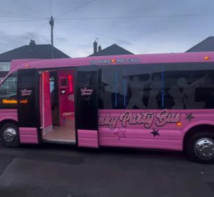 Pink Party Bus