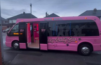 Pink Party Bus