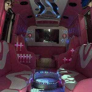 Pink Party Bus
